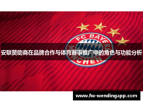 安联赞助商在品牌合作与体育赛事推广中的角色与功能分析 安联赞助商在品牌合作与体育赛事推广中的角色与功能分析